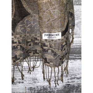 Long big Scarf tag says 100% Pashmina